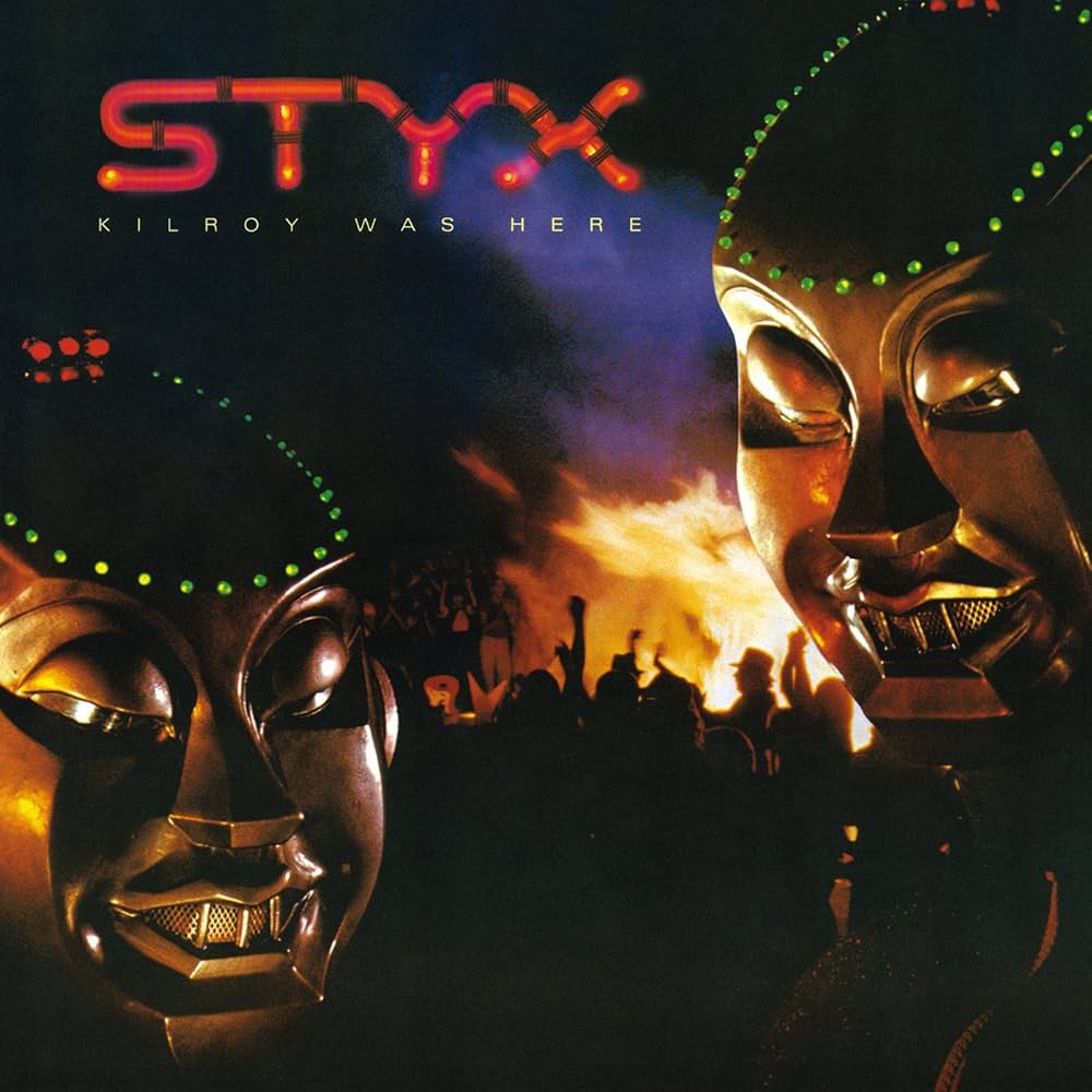 STYX アナログレコード名盤2枚 未開封 KILROY WAS HERE Amazon.com: Kilroy Was Here: CDs & Vinyl